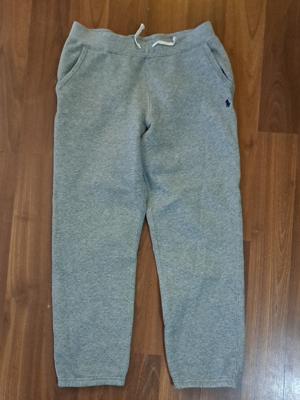 Polo by Ralph Lauren Gray Kids Sweatpants with Navy Pony